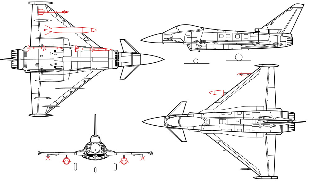 Eurofighter Typhoon Schematics