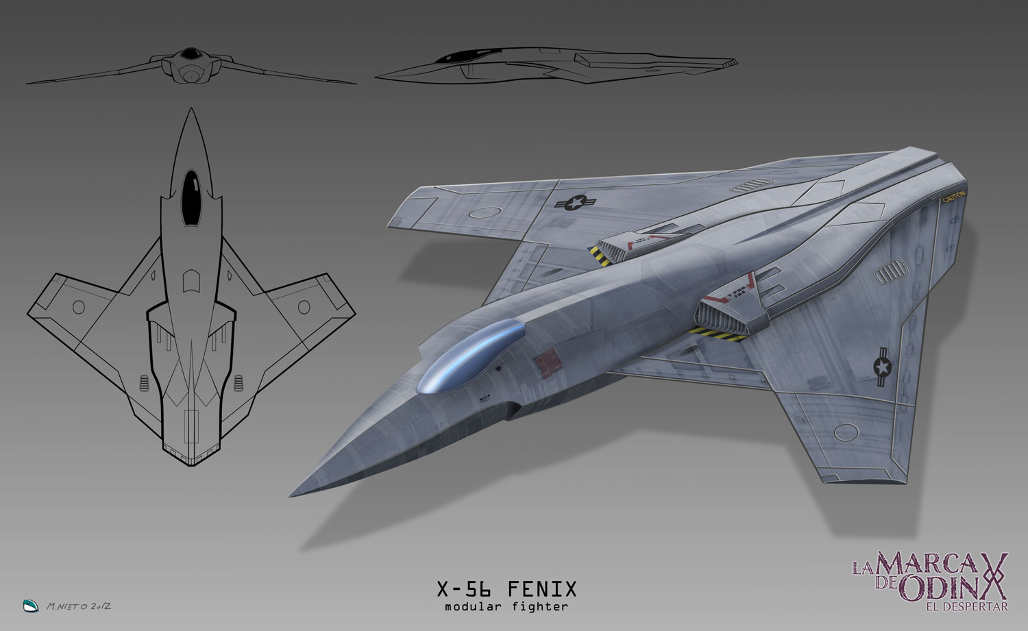 X-56 Fénix - Arte Conceptual