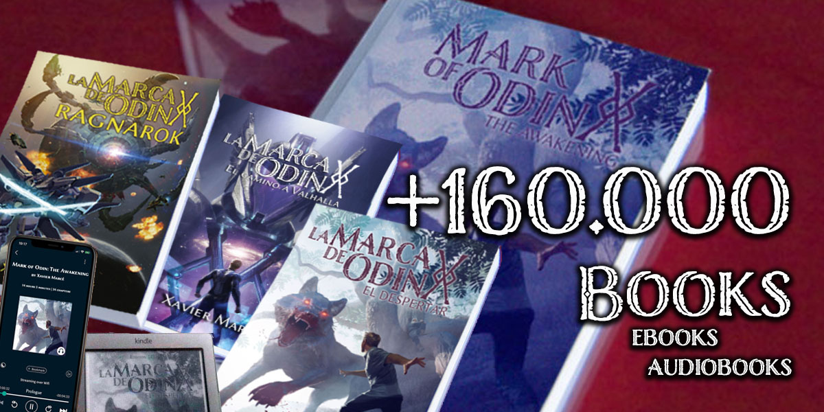 Mark of Odin saga has sold more than 160,000 books worldwide