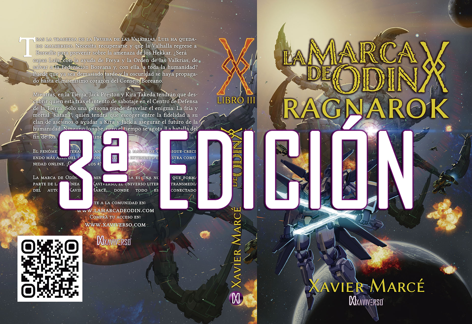The Spanish Third Edition of Mark of Odin: Ragnarok is now available