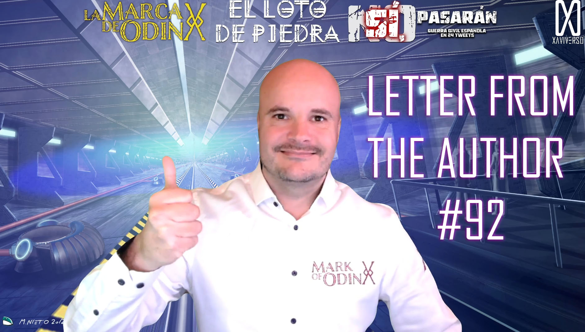 Mark of Odin's Letter from the Author #92 by Xavier Marce