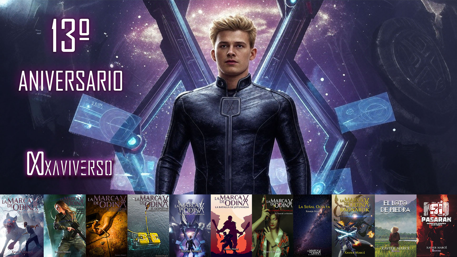 13 aniversario de la saga de libros de La marca de Odín