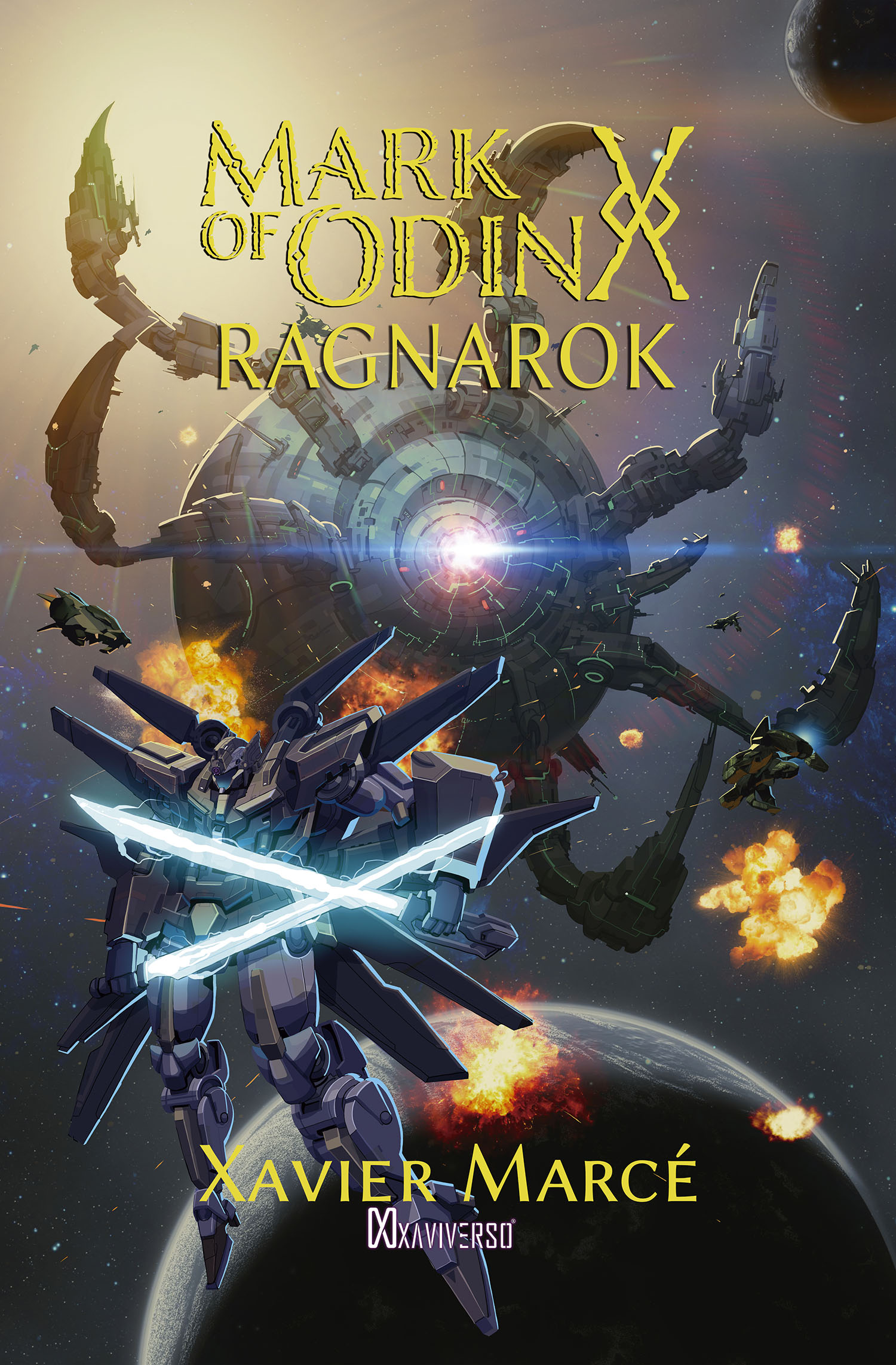 Mark of Odin: Ragnarok front cover illustration