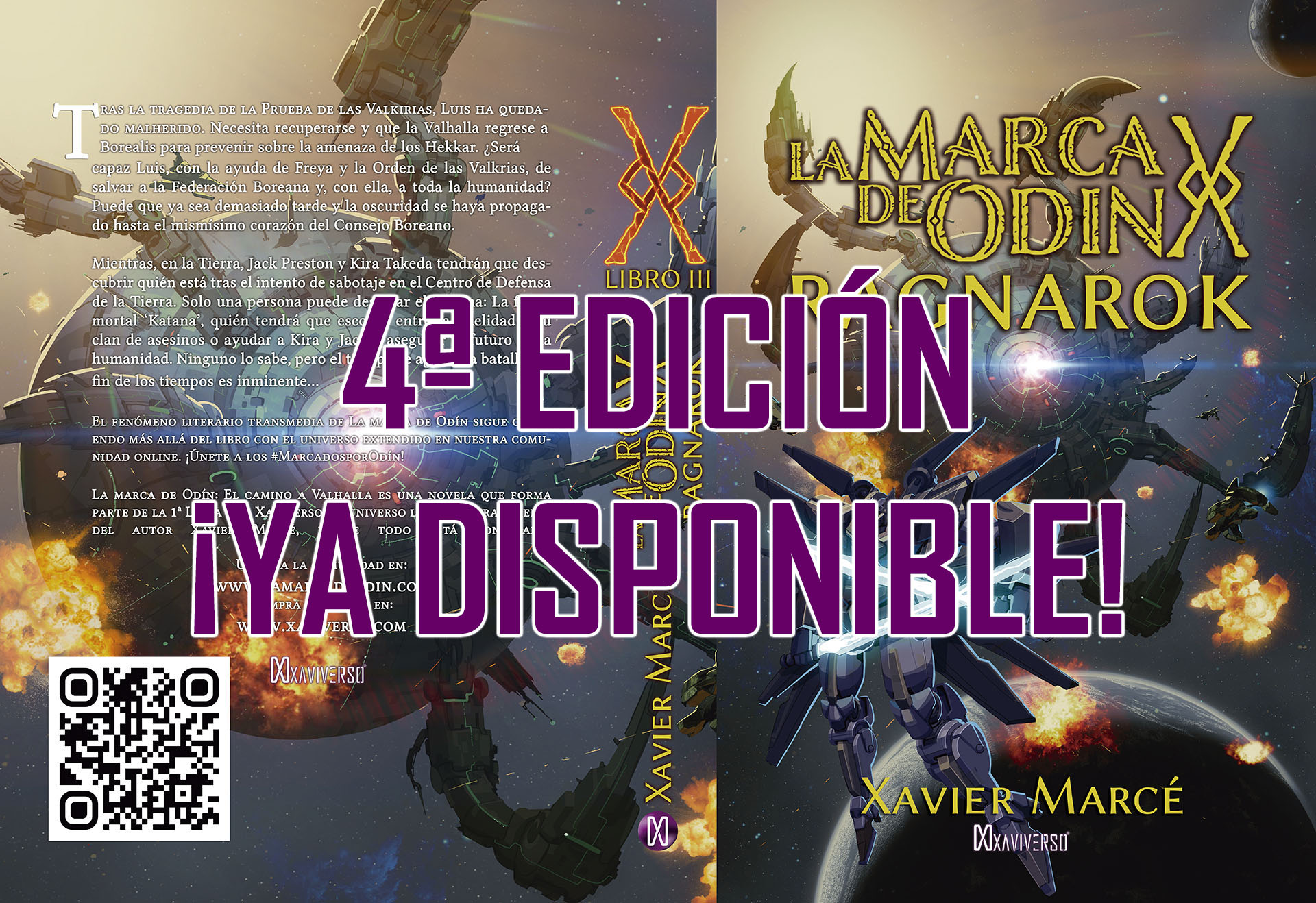 Ya está disponible la 4ª Edición de La marca de Odín: Ragnarok