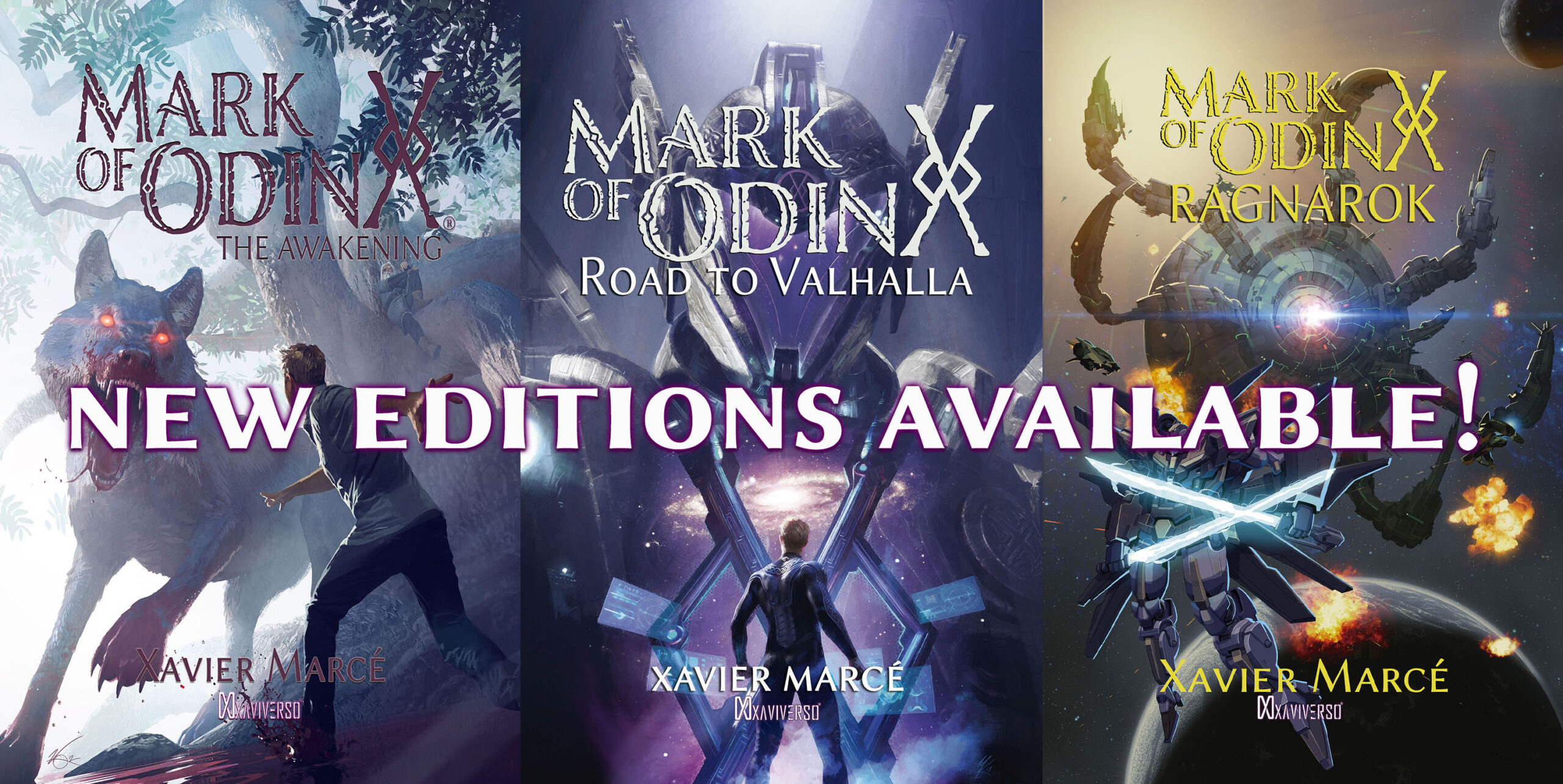 New Mark of Odin editions