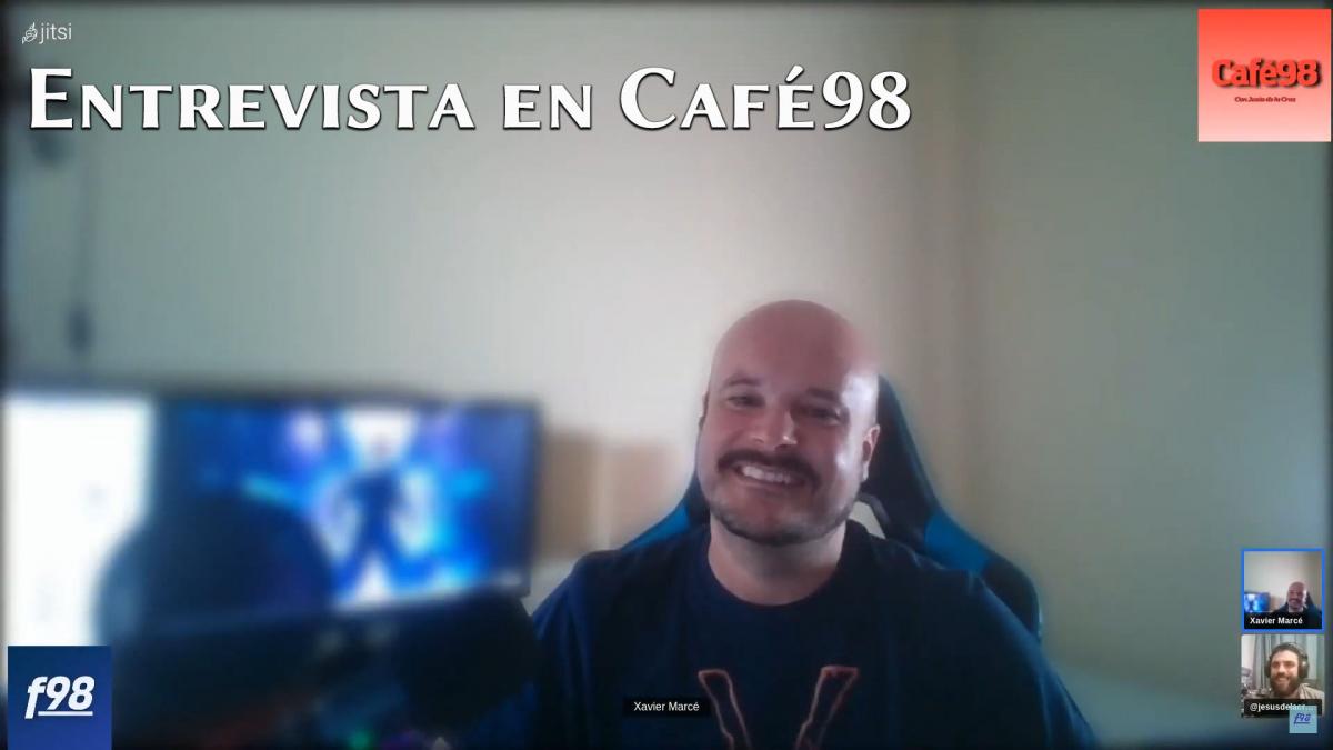 Jesús De La Cruz entrevista a Xavier Marcé en café98
