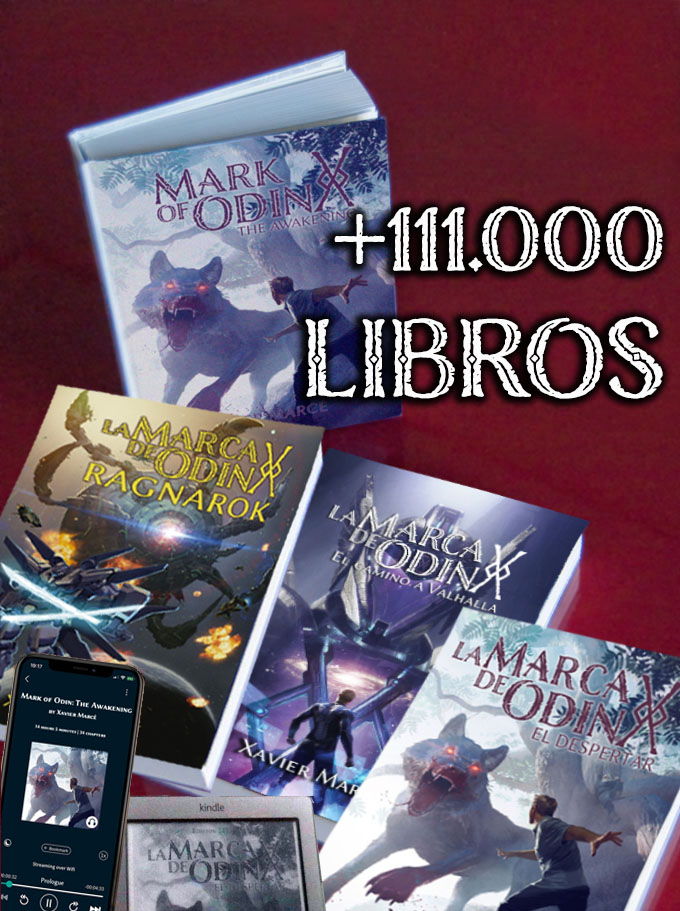 THE MARK OF ODIN SAGA EXCEEDS 111,000 BOOKS ON PAPER AND DIGITAL