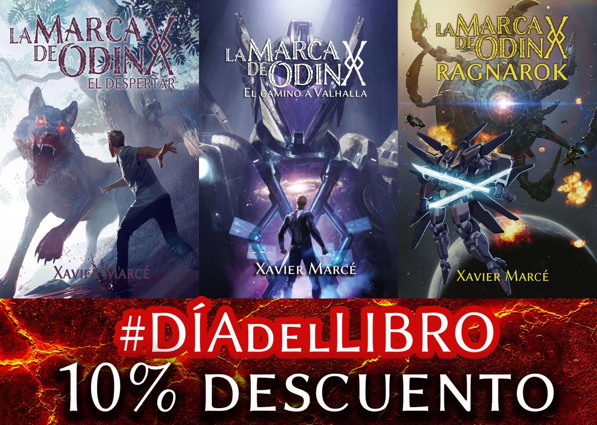 Descuentos del 10% en la tienda de La Marca de Odín por el día del libro y Sant Jordi 2023