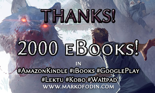 MARK OF ODIN: THE AWAKENING HITS 2,000 READERS IN DIGITAL PLATFORMS