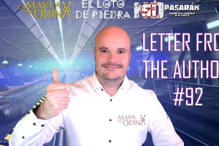 Mark of Odin's Letter from the Author #92 by Xavier Marce