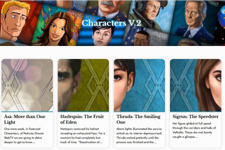 Mark of Odin Road to Valhalla book, Odinpedia Volume 2, characters.