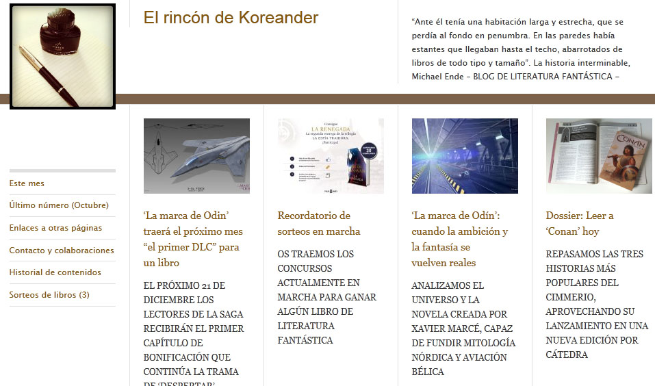 Reseña de ‘La Marca de Odín: El despertar’ en el rincón de Koreander
