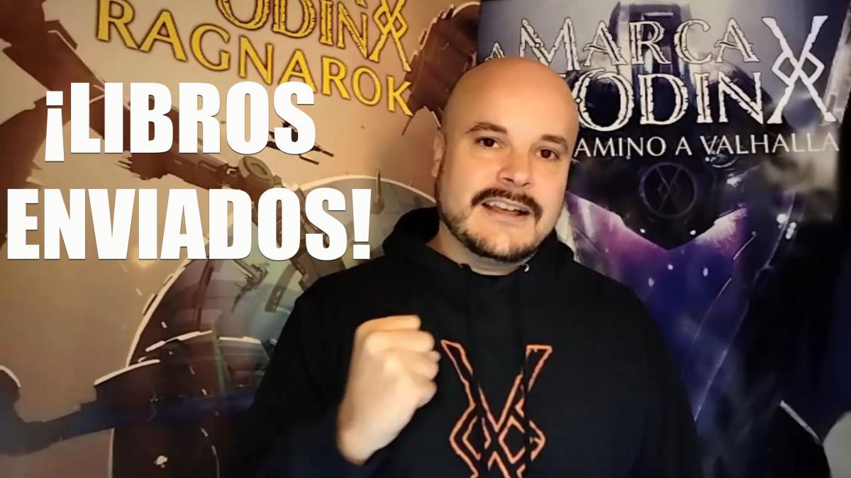 Enviamos los ejemplares de La Marca de Odín: Ragnarok a los #pionerosdelragnarok